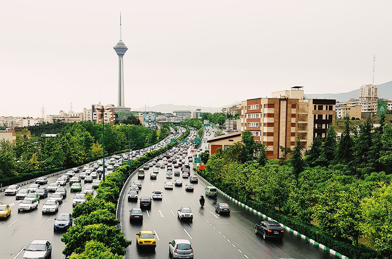 Автомобильная дорога в Иране