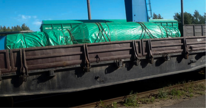 Доставка длинномерных грузов железной дорогой