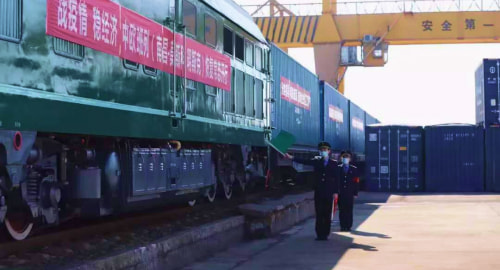 Китайские пункты отправления контейнерных грузов